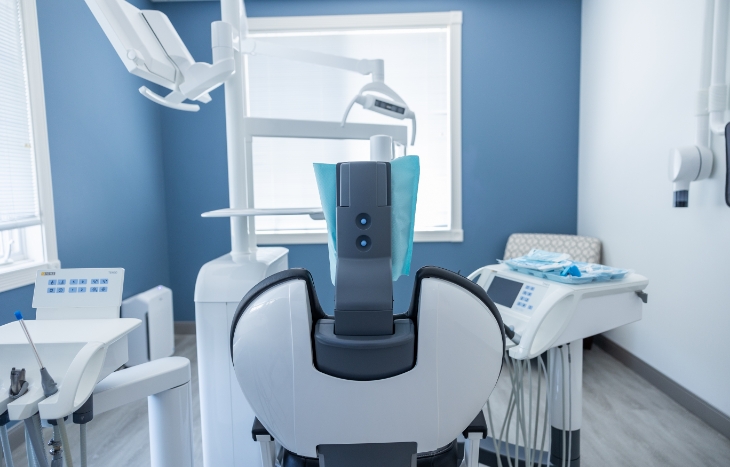 Modern dental treatment room